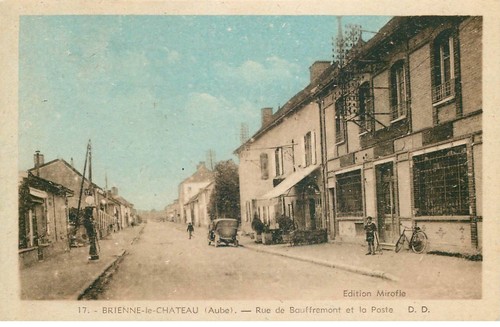 Aube brienne chateau - chateau, rue