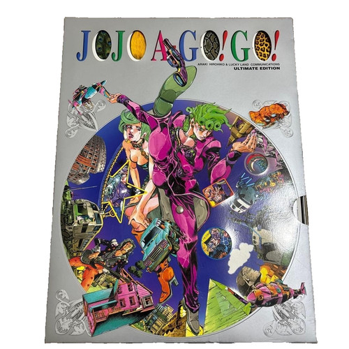 Jojo art book s - jojo, go