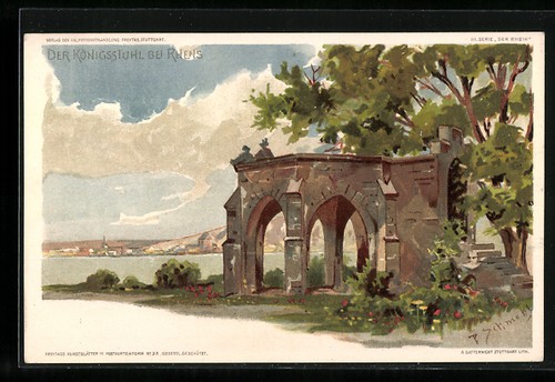 Carte postale artiste - carte,