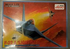 Kit Maquette Avion guerre   F 22 A "LIGHTING II"   1/72