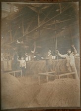 photographie ancienne loft charpente Eiffel deco usine a brique grand format