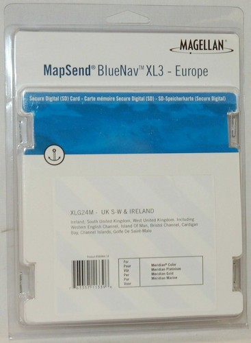 New magellan mapsend bluenav - new,