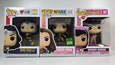Lot de 3 Figurines POP! Vinyle - Wonder Woman : 167 + 347 + 430