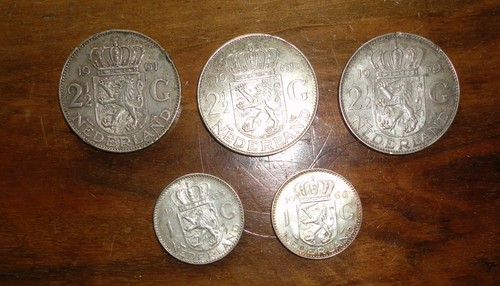 Argent lot pièces de - lot, 5