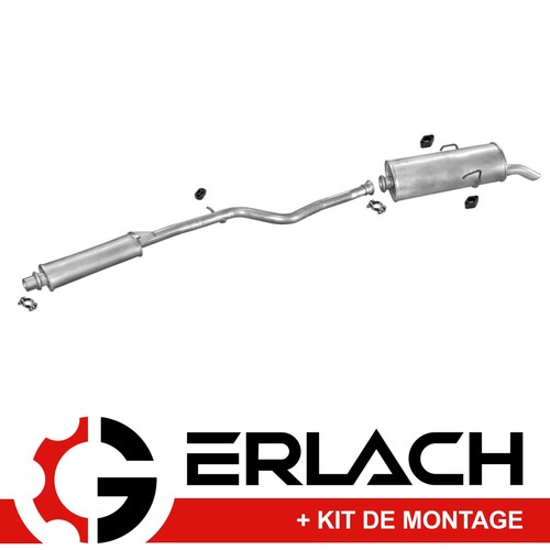 Echappement silencieux pour