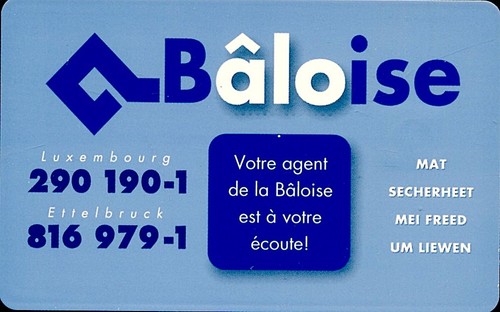 Luxembourg 20u 96 - -, 11/96