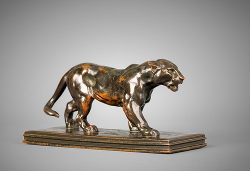 Barye jaguar qui marche - barye,