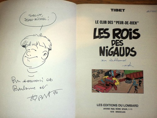 Superbe dessin dédicace - , de