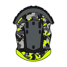 Casque Airoh Aviator 3 Camouflage Jaune Taille M