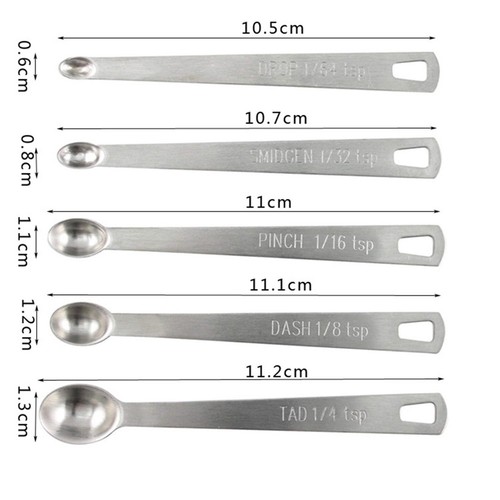 5pcs set acier inoxydable - set,