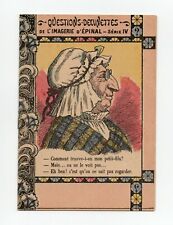 Livret  Imagerie d'Epinal . Questions- Devinettes . Banque Caisse d' Epargne