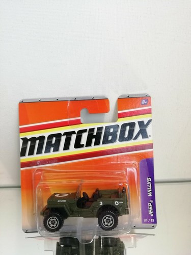 Matchbox jeep willys s - jeep, u.s