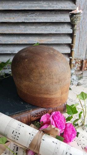 Ancienne tete chapeau boule - tete,