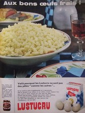 PUBLICITÉ DE PRESSE 1962