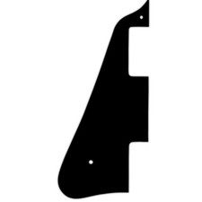 Pickguard Gaucher Noire 1ply