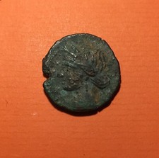 ZEUGITANE SHEKEL CARTHAGE / SARDAIGNE TANIT CHEVAL 300 - 264 A. C. / CUIVRE _