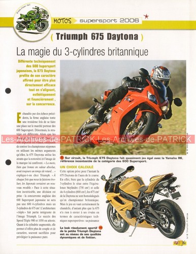 Triumph 675 daytona 2006 - 675, joe