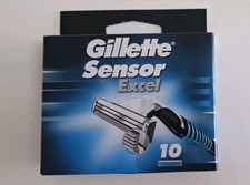 original Gillette Sensor Excel Lames de Rasoir   (10 Pièces)