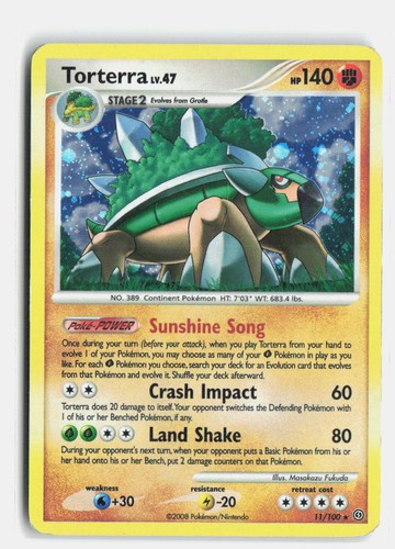 Torterra 100 stormfront - torterra,