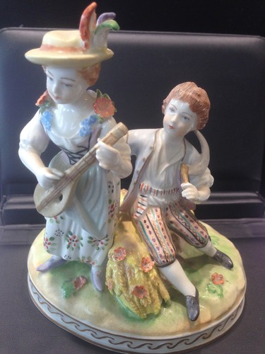Dresden porcelain figurine