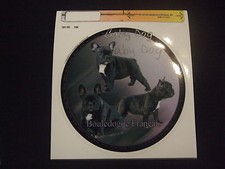 1 autocollant - motif chien