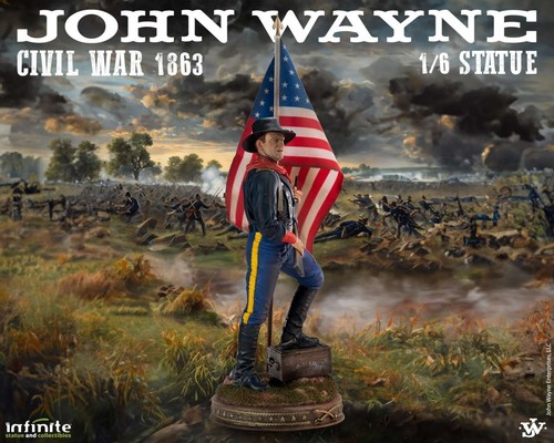 John wayne guerre civile - john, 1863