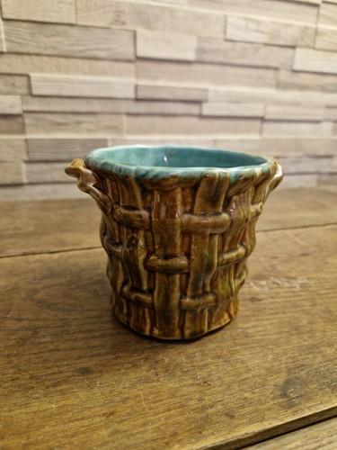 Ancien cache pot barbotine - ancien,