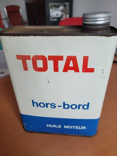 Bidon huile vide total - bidon,