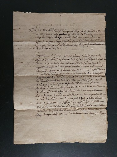 1652 procès pour - 1652, avoir