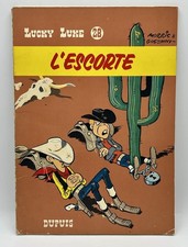 Lucky Luke 28 - L'escorte - Dupuis 1970 - Etat Correct
