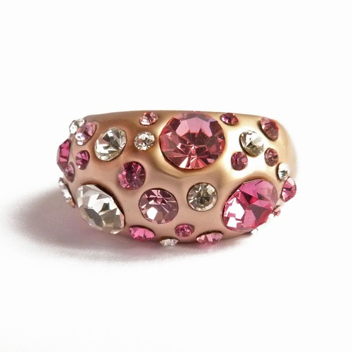 Bague plaqué rose gold - plaqué, or
