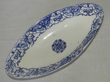 LEBACQZ & BOUCHART St-Amand, service "Régent" : Ravier / Petit plat