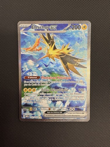 Carte pokémon électhor - carte,