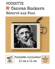 Keith Richards Pochette Canvas