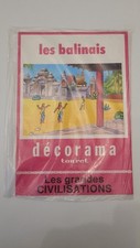 Grand DECORAMA TOURET  " Les Balinais"  Neuf Sous Blister