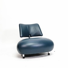 Leolux Pallone-Pa Fauteuil En Cuir Design Petrol Lounge
