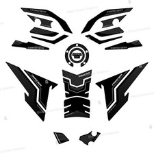 Kit Autocollant Résine 3D Protection Compatible Avec Yamaha Tracer 900 2015-2017