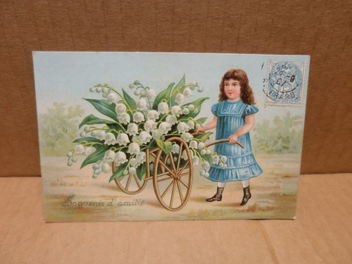 Muguet carte fantaisie - carte,