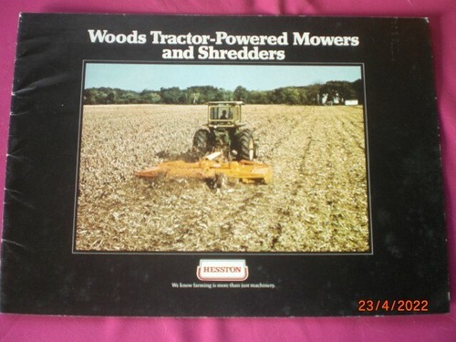 Hesston tractor powered - tractor,