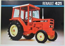 prospectus brochure tracteur Renault 421 tractor traktor prospekt trattore