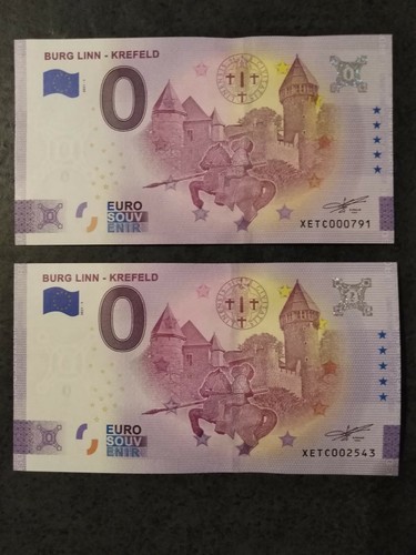 Euro souvenir burg - 0, linn