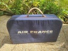 ?  ANCIENNE VALISE PUBLICITAIRE AIR FRANCE AVION AVIATION TRANSPORT VOYAGE  ✈️