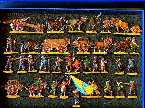 Plats étain zinnfiguren - plats, d'étain