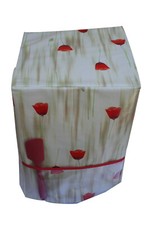 HOUSSE DE PROTECTION POUR THERMOMIX TM6/TM5/TM31 Avec Varoma Coquelicot