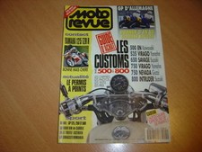 Moto revue N° 3045 Customs 500 à 800 cm3.Yamaha 125 TZR