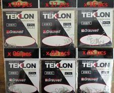 Lot de 57 paquets de 20 Hameçons GRAUVELL Teklon 6100 N peche au coup anglaise