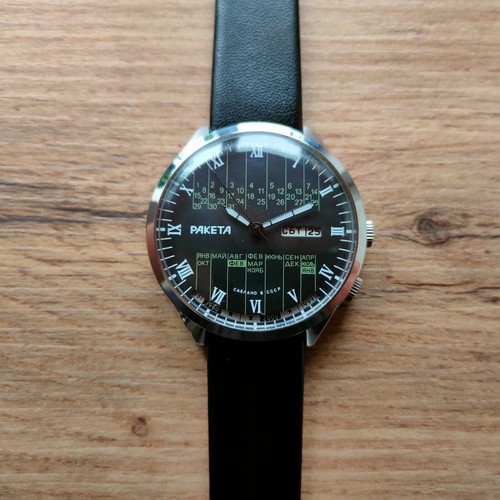 Montre soviétique raketa - soviétique,
