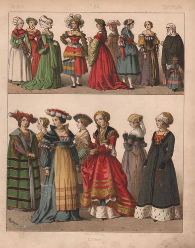 1880 empire allemand costume - 1880,