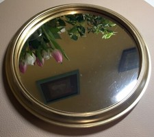 Plateau miroir circulaire