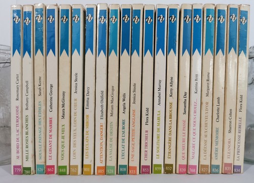 Lot livres harlequin - 20,